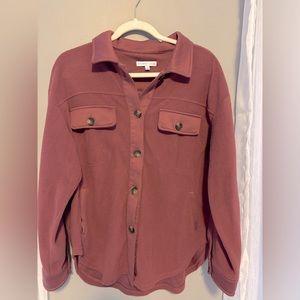 Button Up Fleece Skacket